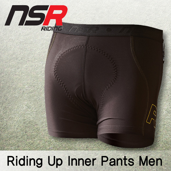[NSR] 라이딩업 이너팬츠 남성용 / 자전거 속바지 패드바지 / RIDING UP INNER PANTS MEN