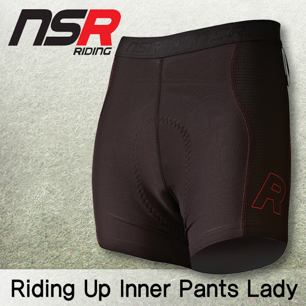 [NSR] 라이딩업 이너팬츠 여성용 / 자전거 속바지 패드바지 / RIDING UP INNER PANTS LADY